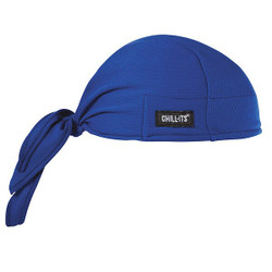 Ergodyne Dew Rag,Blue,Universal 6615
