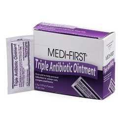 Medique Topical Antibiotic,0.02oz,Packet,PK25 22373