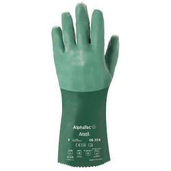 Ansell Chemical Resistant Glove,14" L,Sz 9,PR 08-354