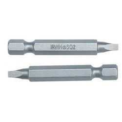 Irwin Insert Bit,Power,Sgl End,Hex Shank,PK2 IWAF22SQ32