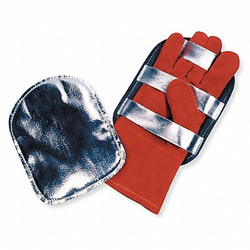 Steel Grip Glove Back-Hand Pad,9",PR 792