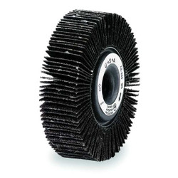 Merit Flap Wheel,4 in Dia,1 in W, 5/8 in Arbor 08834122037