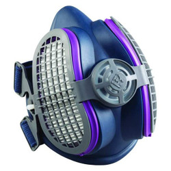 Miller Electric Half Mask Respirator Kit,M/L,Purple ML00995