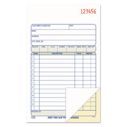 Adams® BOOK,SALES,2PT,4X7,50/ST DC4705