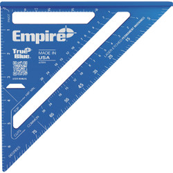 Empire True Blue 7 In. Aluminum Laser Etched Rafter Square E2994