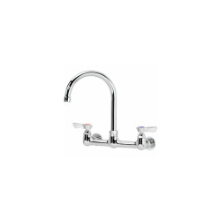 Krowne 12-802L - Commercial Series 8"" Center Wall Mount Faucet 8-1/2"" Goosenec