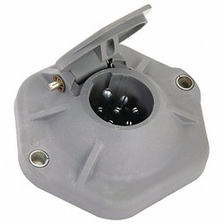 Velvac Socket without Circuit Breakers,7-Way 055040