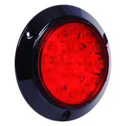 Maxxima Stop/Turn/Tail Light,Round,Red,  L M42321R