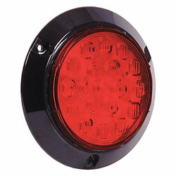 Maxxima Stop/Turn/Tail Light,Round,Red,  L M42321R