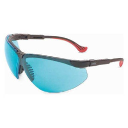 Honeywell Uvex Safety Glasses,SCT-Blue Lens,Universal S3312HS