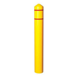 Manufacturer Varies Bollard Cover ,Yellow ,5 3/10 in Dia 1735YRS