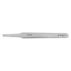 Excelta Tweezer,Flat,4-3/4 in. L,SS 2A-SA-SE