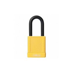 Abus Lockout Padlock,KD,Yellow,1-3/4"H 74/40 KD YELLOW