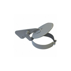 Anthes Exhaust Rain Cap,5-1/2 x 5-11/16 In. 11019