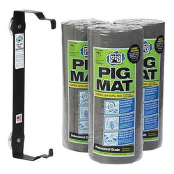 Pig Absorb Roll,Universal,Gray,50 ft.L,PK3 57703