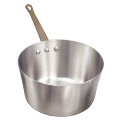 Crestware Sauce Pan,9 7/8 in Dia,Aluminum PAN5