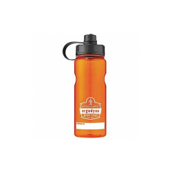 Chill-Its by Ergodyne Water Bottle,34 oz,Orange,BPA Free 5151