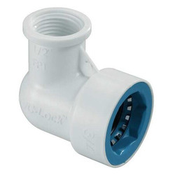 Hydrorain Elbow,3/4 in. Tube x 1/2 in FPT ,150 psi 07775