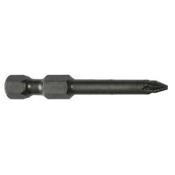 Apex Tool Group Power Bit,SAE,1/4",Hex Power Drive,PK5 493-C-PZDX-5PK