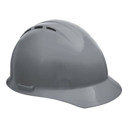 Erb Safety Hard Hat,Type 1, Class C,Pinlock,Gray 19257