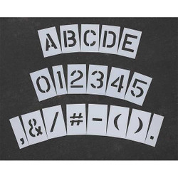 Rae Pavement Stencil,10 in,Mega Kit,1/16 STL-116-8108