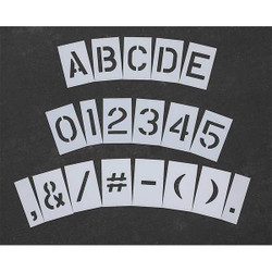 Rae Pavement Stencil,10 in,Mega Kit,1/16 STL-116-8108