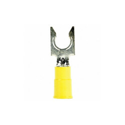 3m Fork Terminl,Lockng,#10 Stud,Yellow,PK25 LFV10-10Q