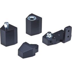 Kaba Ilco Offset Pivot Hinge,Half Surface,125 lb. IL-OP-10-LH-DU  FLUSH  SETS