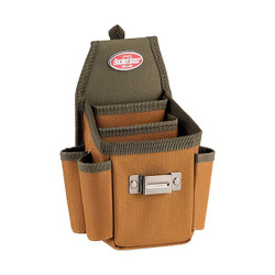 Bucket Boss Green,Tool Pouch,Polyester 54175