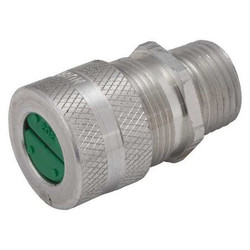 Raco Connector,Alum,L - Strain Relief 4804-1