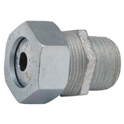 Raco Connector,Steel,L - Strain Relief  3704-2