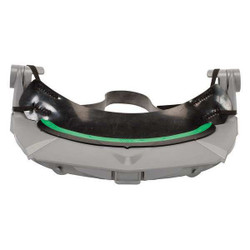 Msa Safety FaceShieldFrame,Gray,Plastic,Full-Frame 10116552