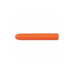 Markal Lumber Crayon, Orange, 1/2" Size,PK12 82636