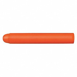Markal Lumber Crayon, Orange, 1/2" Size, PK12 82236