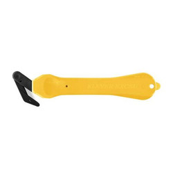 Klever Safety Cutter,Disposable,7in,Yellow,PK10 KCJ-4-30Y