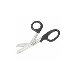 First Aid Only EMT Utility Scissors,Black,7" L 22-300