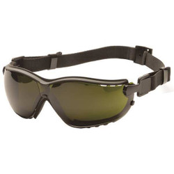 Pyramex Safety Goggles, Nylon, Green, Wraparound GB1850SFT