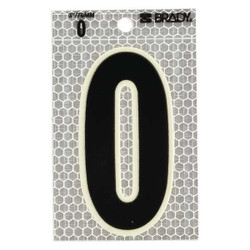 Brady Ultra Reflective Numbers,0,PK10 3010-0