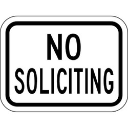 Lyle Traffic Sign,9 in x 12 in,Aluminum SL-016-12HA