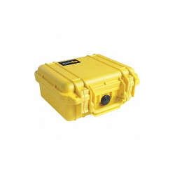 Pelican ProtCase,2 15/16 in,Double Throw,Yellow 1200NF