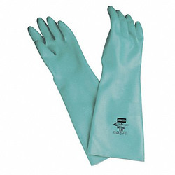 Honeywell North Chemical Resistant Glove,25 mil,Sz 9,PR LA258G/9