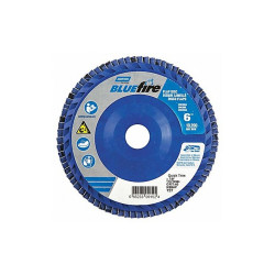 Norton Abrasives Fiber Disc,6 in Dia,7/8in Arbor,P40 Grit 66623399152