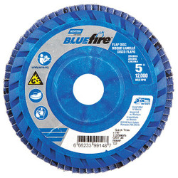 Norton Abrasives Fiber Disc,5 in Dia,7/8in Arbor,P36 Grit 66623399148