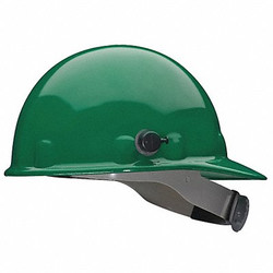 Fibre-Metal by Honeywell Hard Hat,Type 1, Class G,Green E2QSW74A000