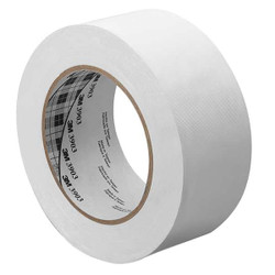 3m Duct Tape,White,1 in x 50 yd,6.5 mil 1-50-3903-WHITE