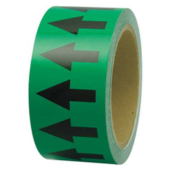 Incom Manufacturing Arrow Tape,Green,1in W,108ft Roll L  PMA158