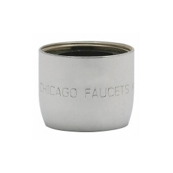Chicago Faucet Laminar Outlet,Brass,13/16 in - 24 E72JKABCP