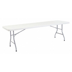 National Public Seating Fldg Tbl,Rectgl,Polypropylene,96"L,30"W  BT-3096