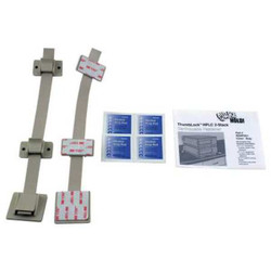 Quakehold! HPLC 2-Stack Fastener Kit,Gray RD.HP.2G.1