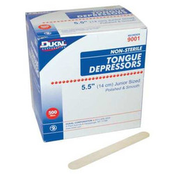 Unimed Midwest Tongue Depressor,NonSterile,5.5In,PK500  DNTD313311